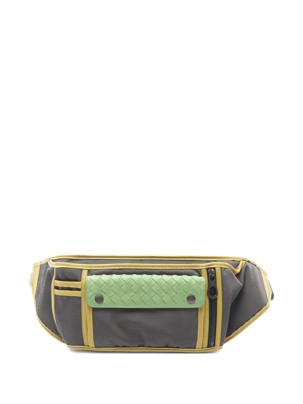 Bottega Veneta Pre-Owned 2010s intrecciato canvas belt bag | Grey | Image 1