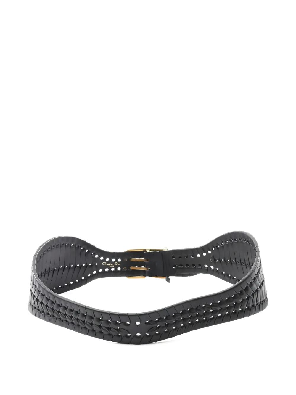 Christian Dior Pre-Owned Montaigne leather belt | Pre-Owned | Image 2