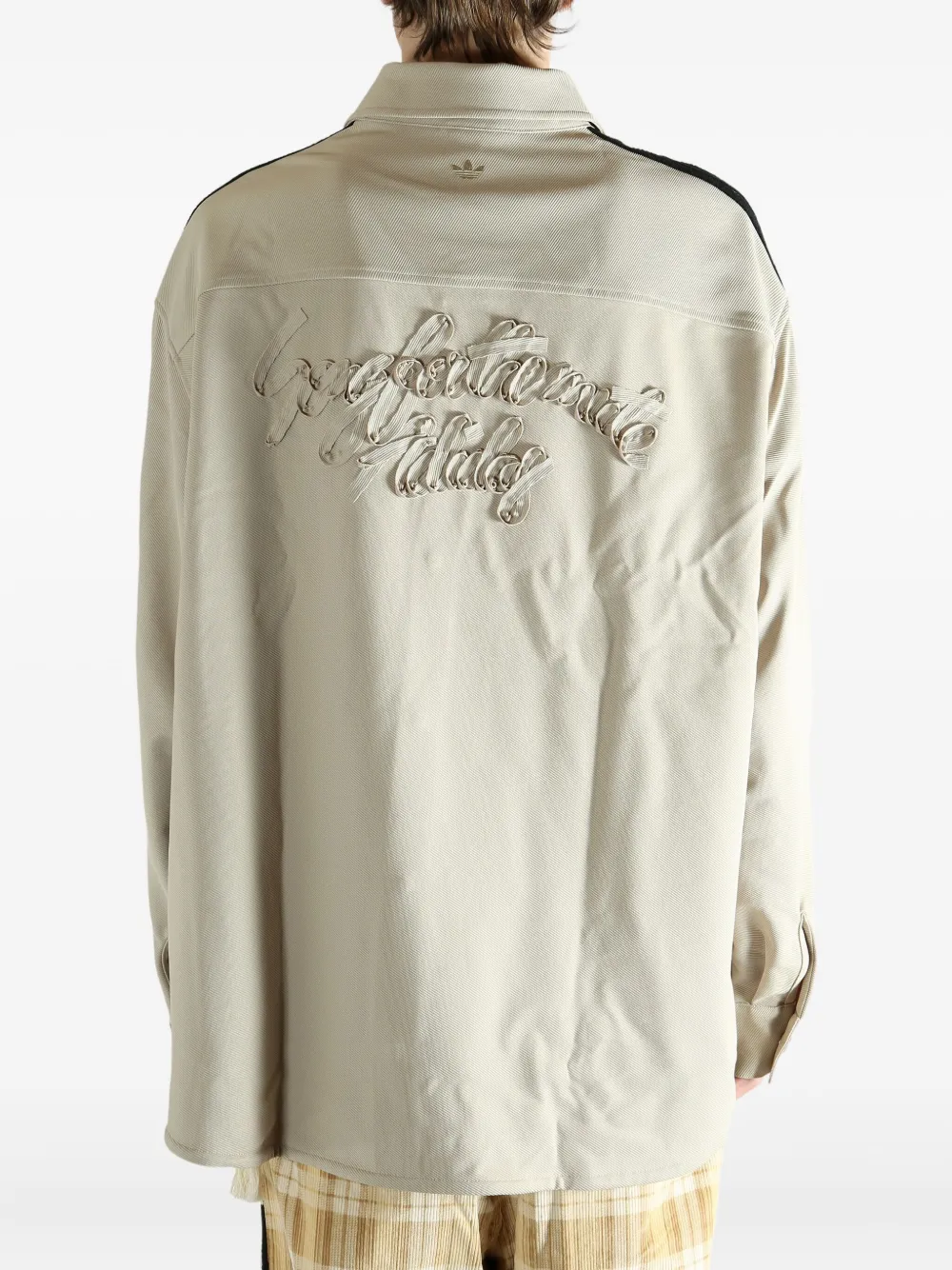 adidas Gestreept shirt Beige