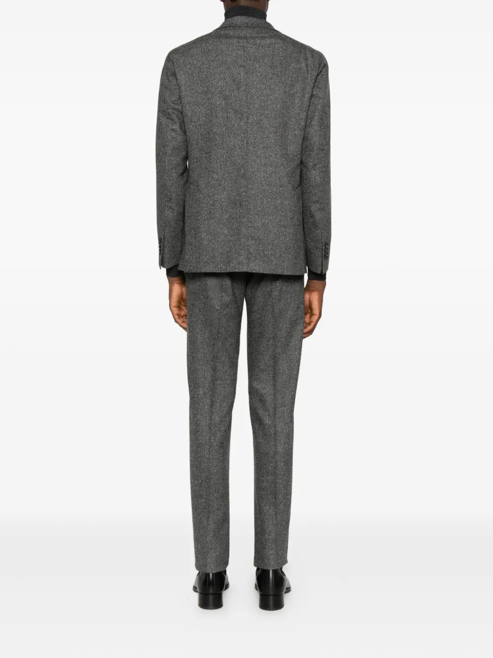 Tagliatore Pak met enkele rij knopen Grijs