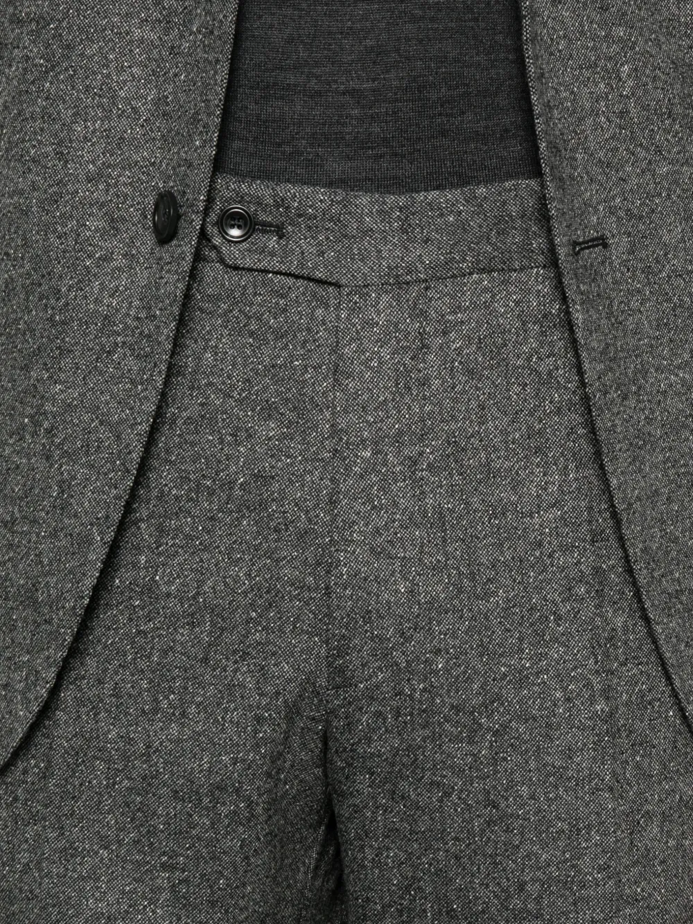 Tagliatore Pak met enkele rij knopen Grijs