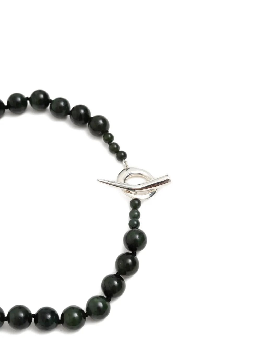 Sophie Buhai Sterling Silver Beaded Necklace In Black