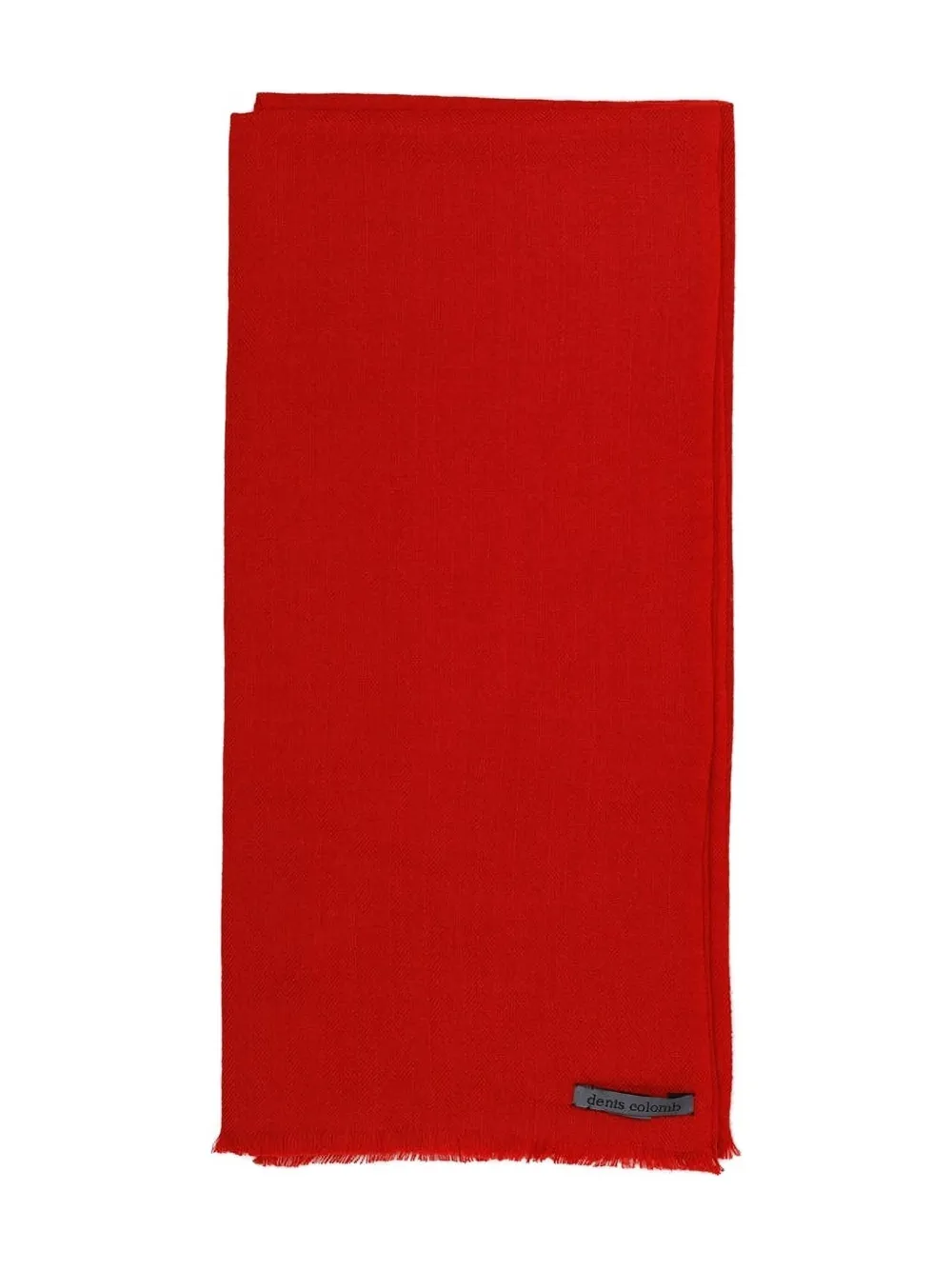 Denis Colomb mascada Kasumi con flecos | rojo | Image 1