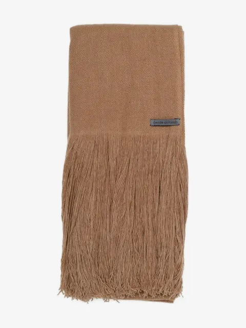 Denis Colomb long fringe scarf