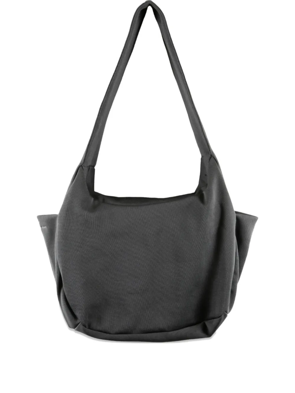 Puma Logo-embroidered Shoulder Bag In Gray