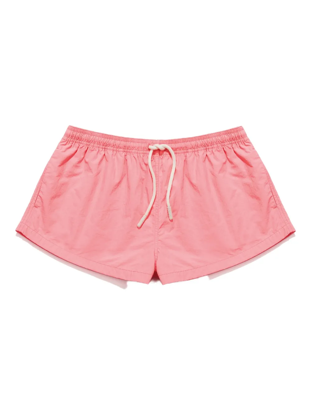 Mainless drawstring beach mini shorts | Pink | Image 1
