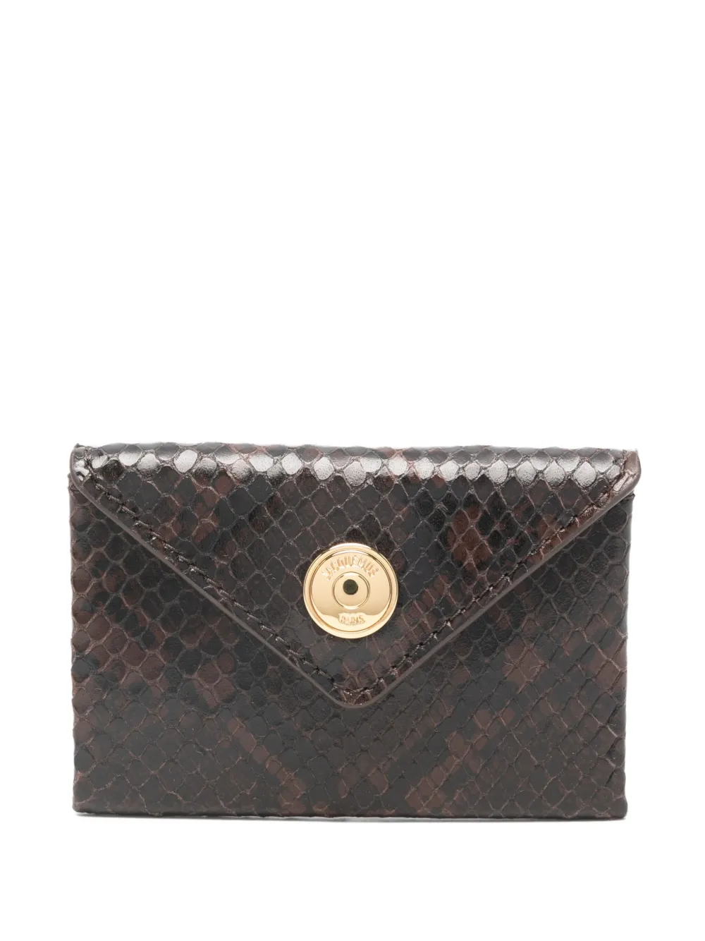 Jacquemus snakeskin-effect wallet | Brown | Image 1