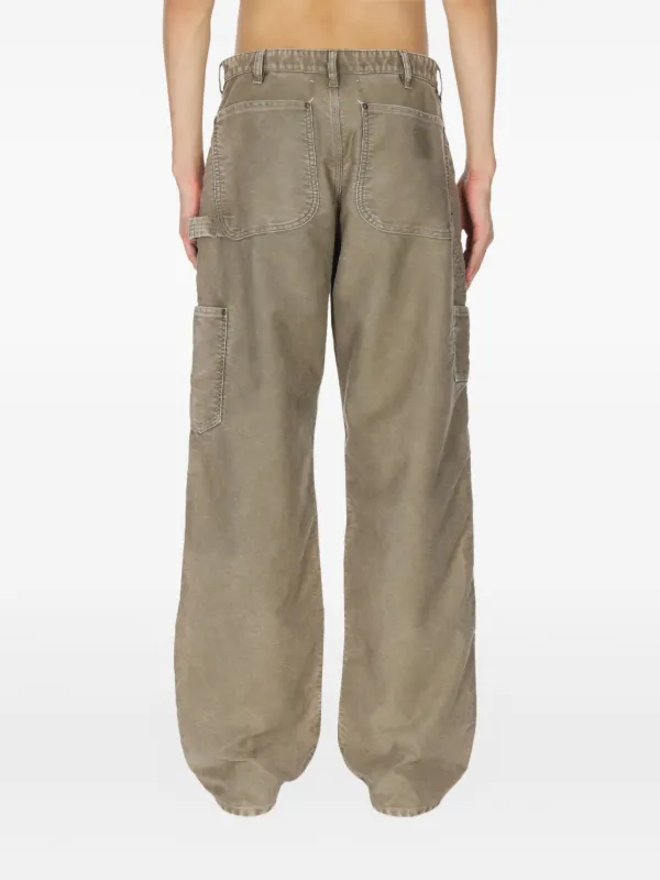 Maison Margiela Panelled Trousers | Green | FARFETCH