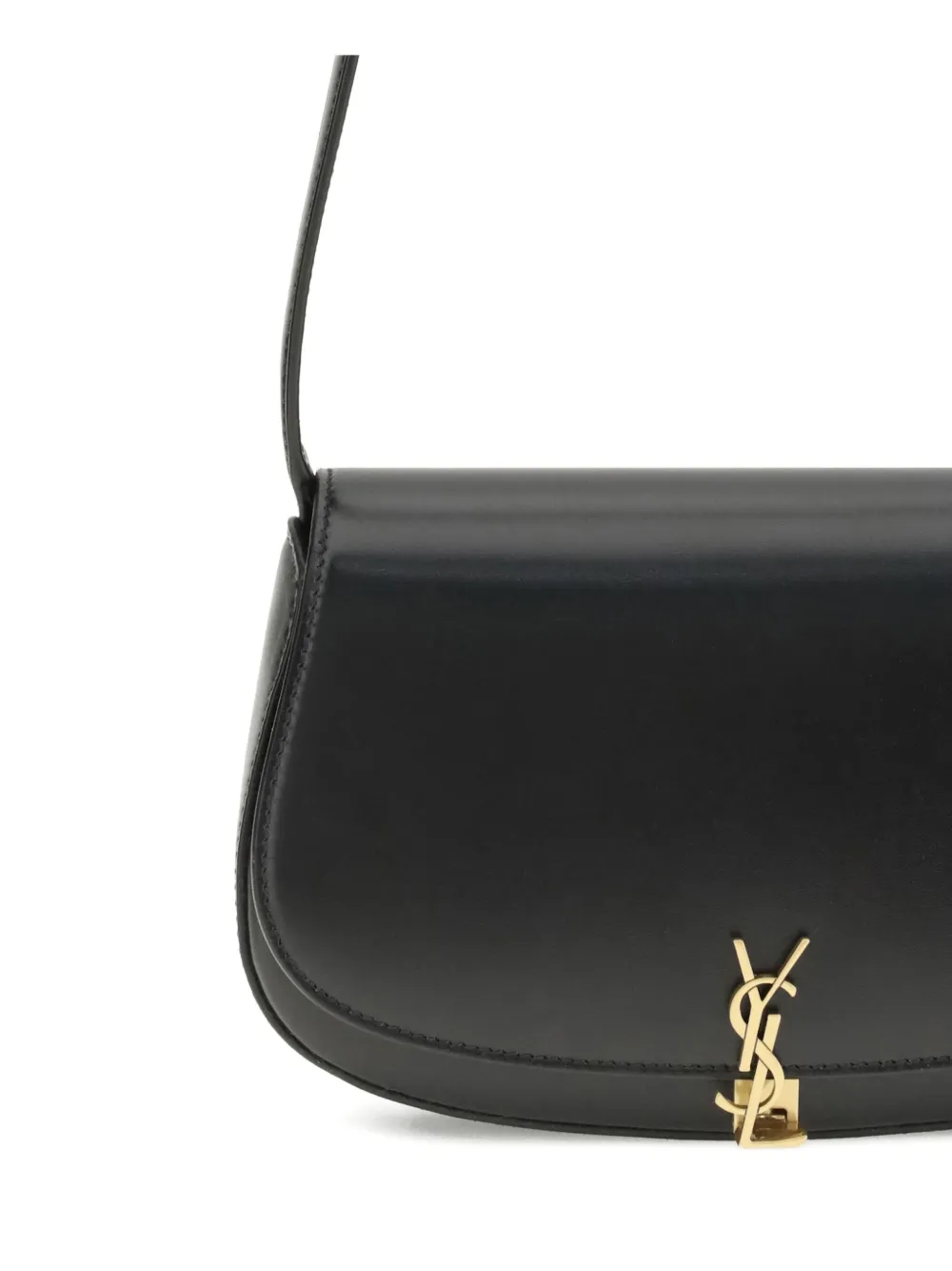Saint Laurent Mini Voltaire Shoulder Bag In Brown