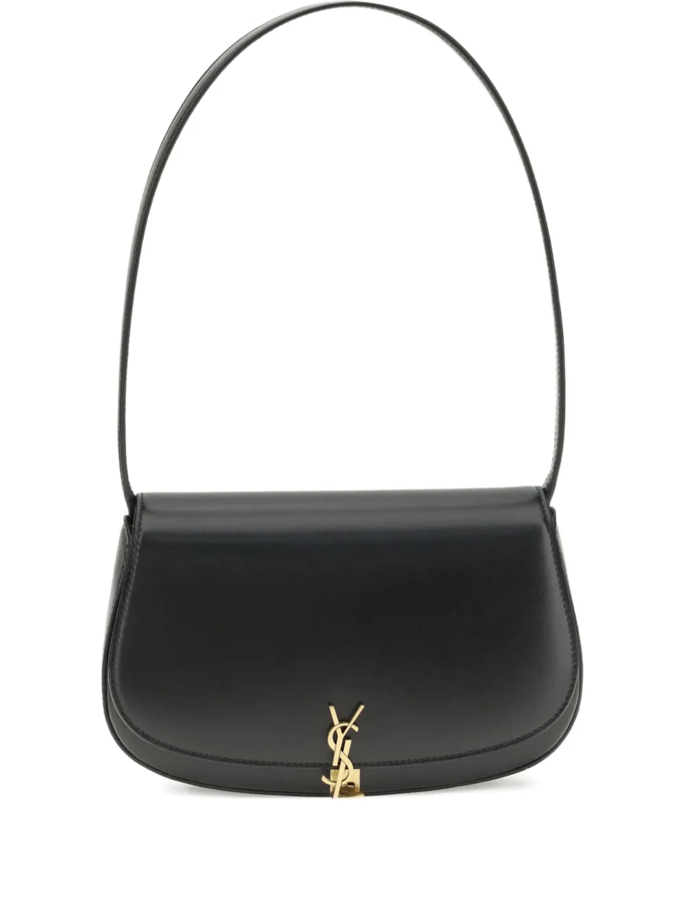 Saint Laurent Mini Voltaire Shoulder Bag In Brown