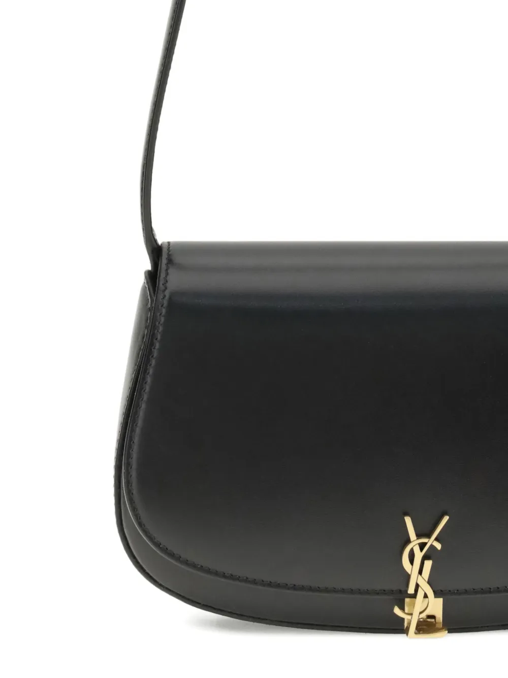 Saint Laurent Mini Voltaire Shoulder Bag In Brown