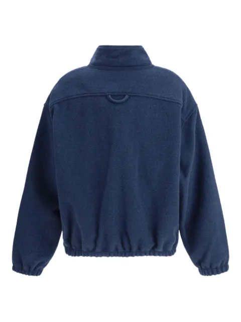 Rier zip-up fleece sweatshirt