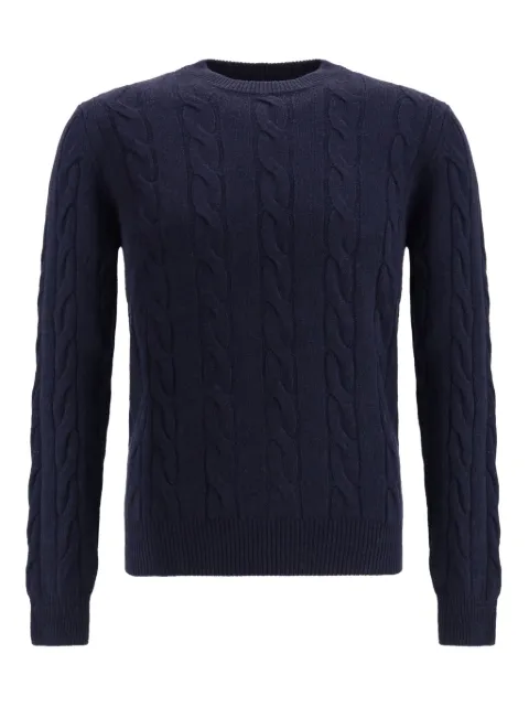 Aragona cable-knit crew-neck sweater