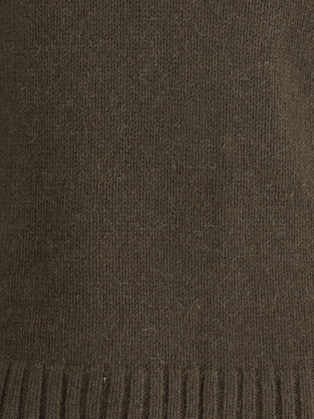 Aragona Braided-knit Turtleneck Sweater In Brown
