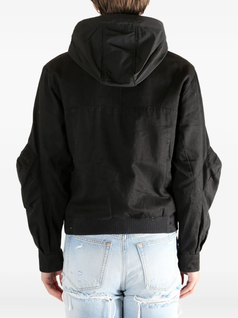 PUMA Jack met capuchon Zwart