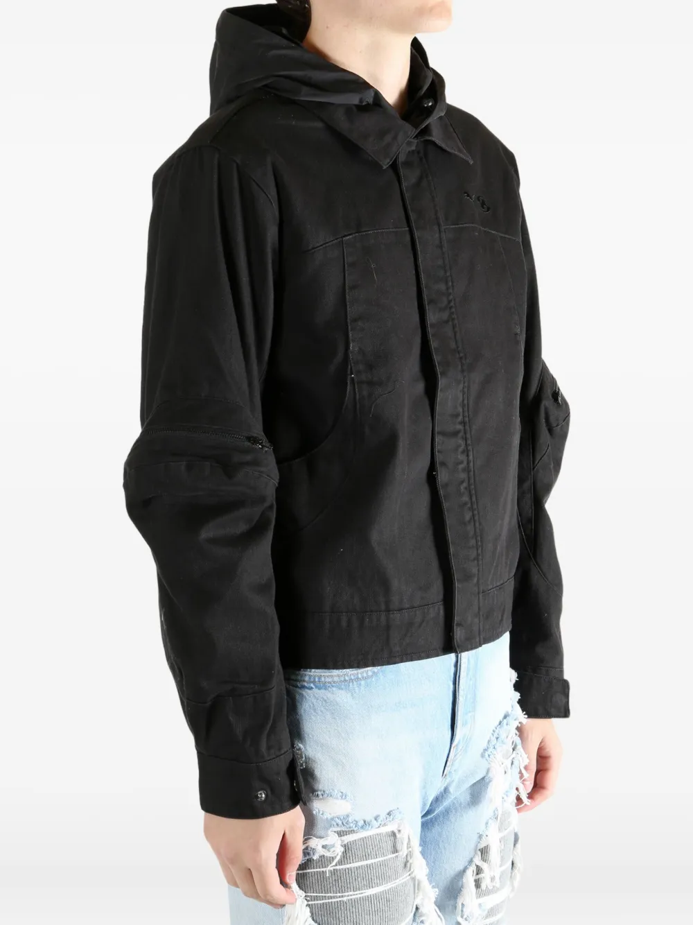 PUMA Jack met capuchon Zwart