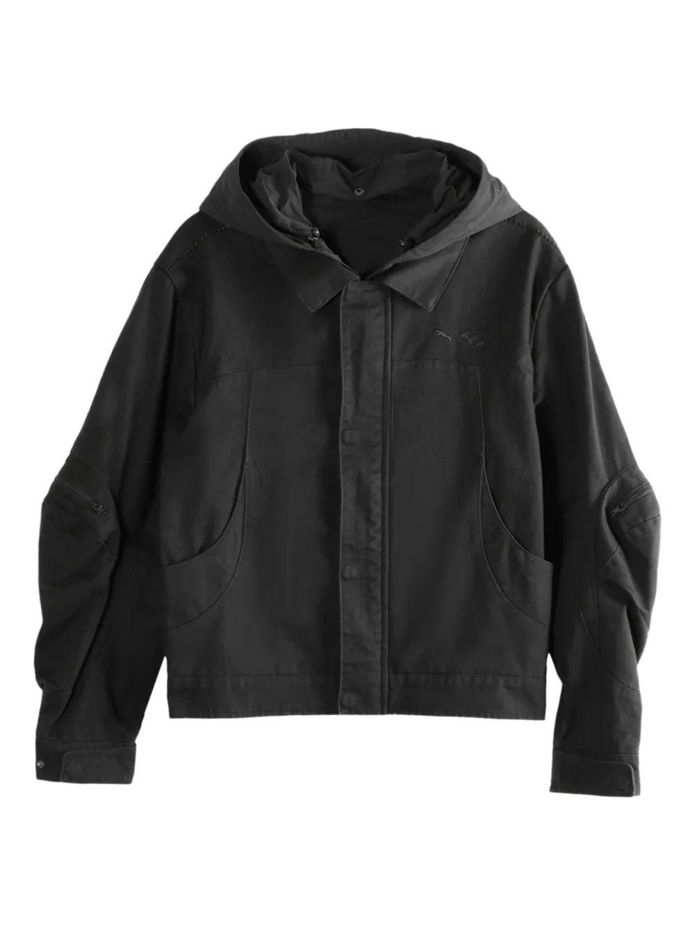 PUMA chaqueta con capucha | negro | Image 1