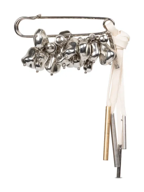 DRIES VAN NOTEN broche con detalle de joya
