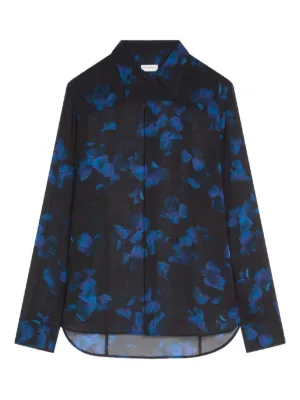 DRIES VAN NOTEN シルクシャツ | ブラック | FARFETCH JP