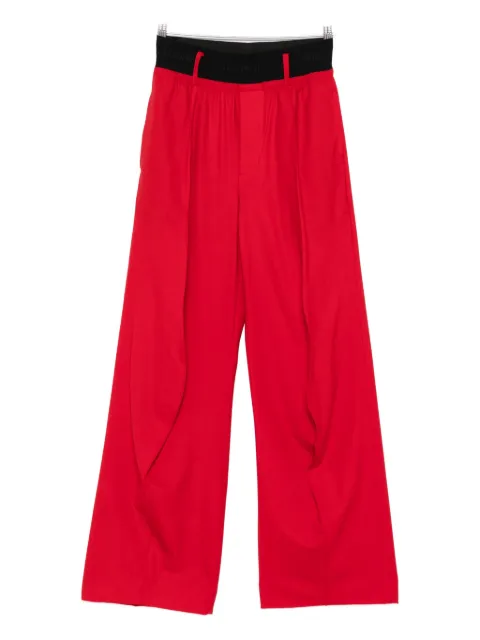ALAINPAUL pleated-front trousers 