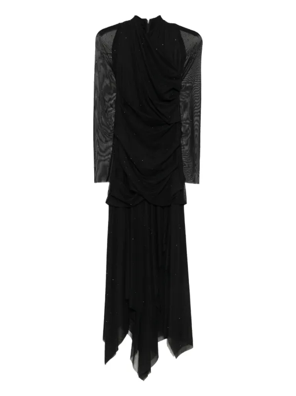 layered blue dress Maeve Corset Midi Dress in Navy  Elegant & Chic