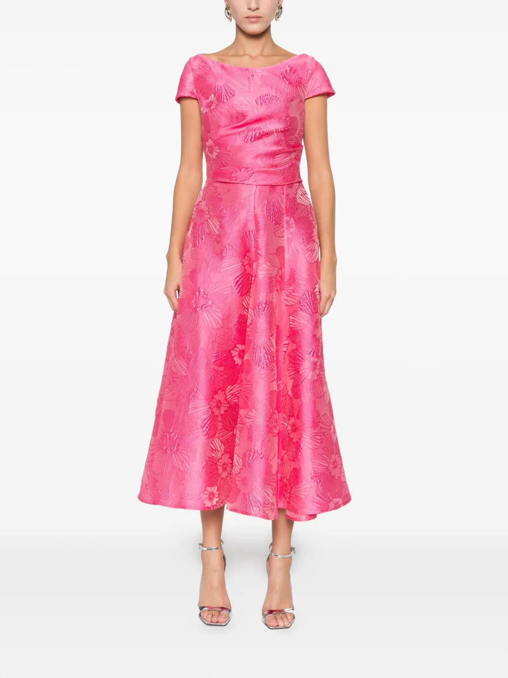 Talbot Runhof robe à fleurs brodées | Robes de jour | Image 2