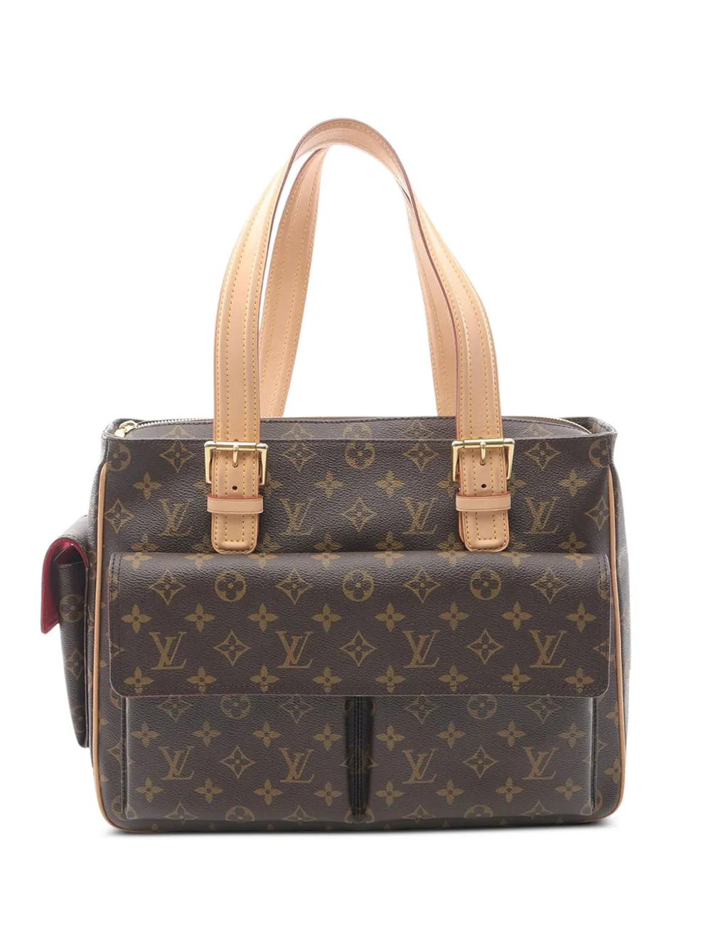 Louis Vuitton Pre-Owned 2004 モノグラム ミュルティプリ シテ トートバッグ - ブラウン Louis Vuitton Pre-Owned 2004 モノグラム ミュルティプリ シテ トートバッグ - ブラウン