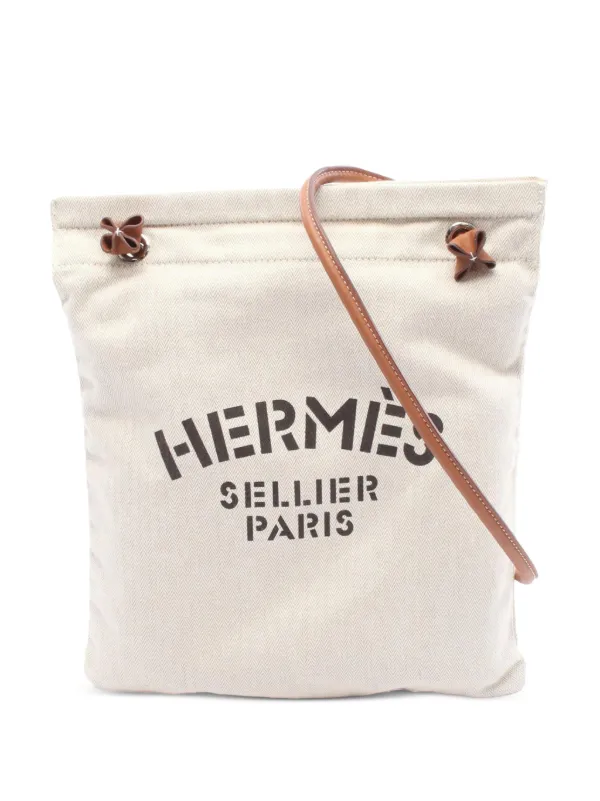 Hermès Pre-Owned 2024 Canvas Toile Aline MM Shoulder Bag