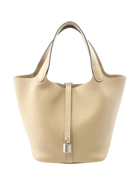 Hermès Pre-Owned bolsa de mano Clemence Picotin Lock 22 2025