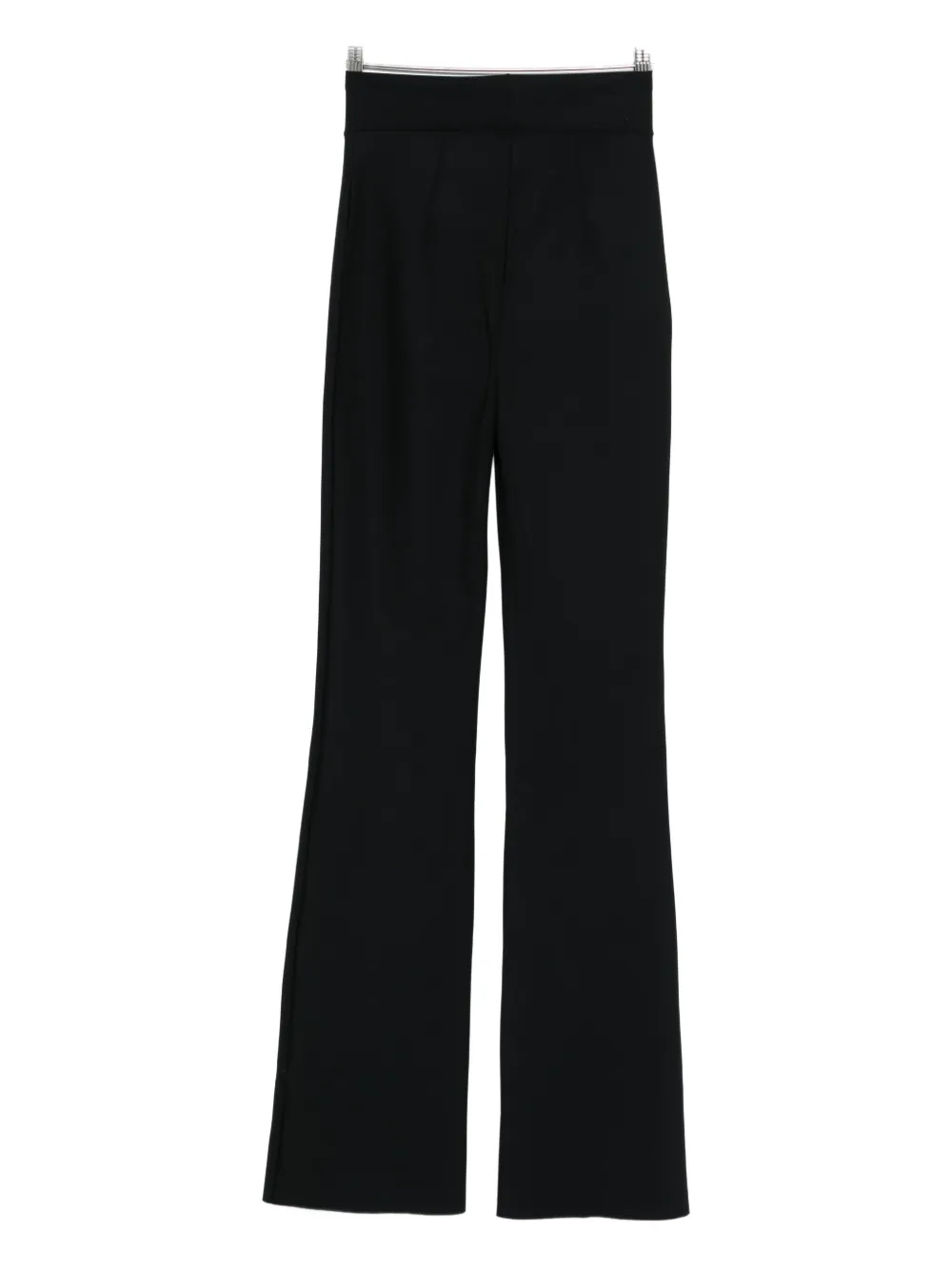 CHIARA BONI La Petite Robe high-waisted flared trousers - Zwart