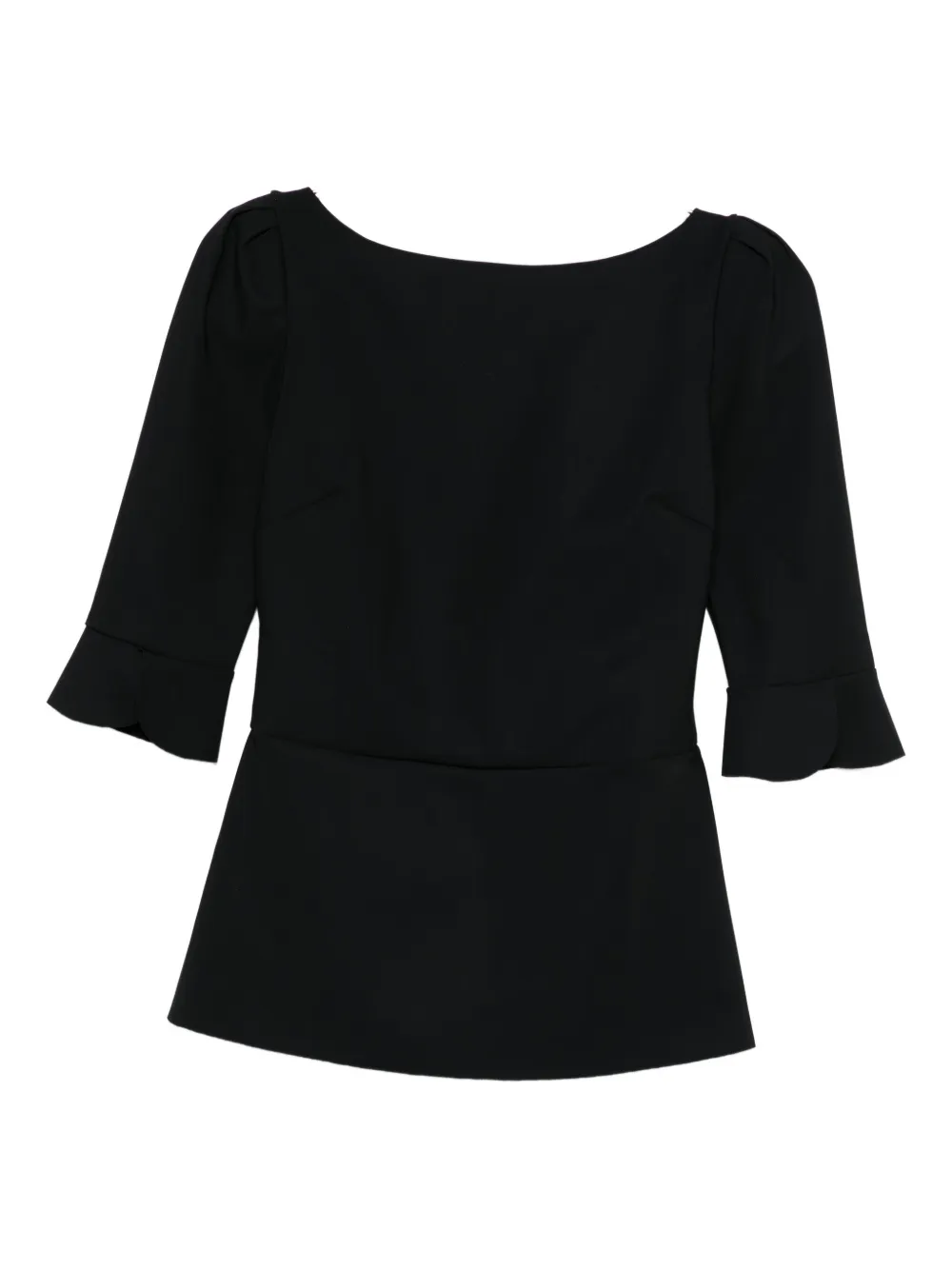 CHIARA BONI La Petite Robe boat neck blouse - Nero