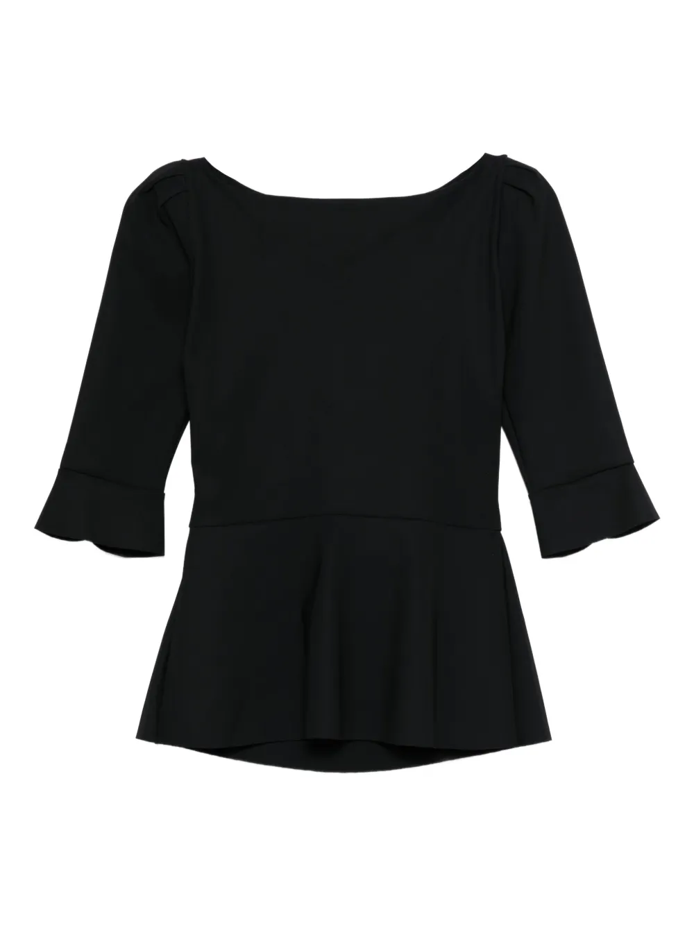 CHIARA BONI La Petite Robe boat neck blouse - Zwart