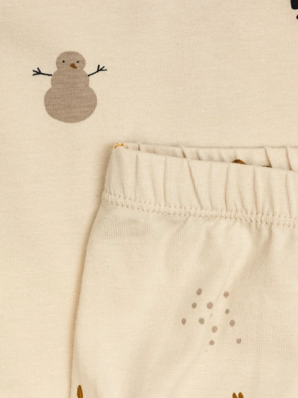 Liewood Printed Pajamas In Neutral