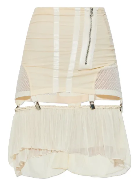 KNWLS Uma panelled mini skirt