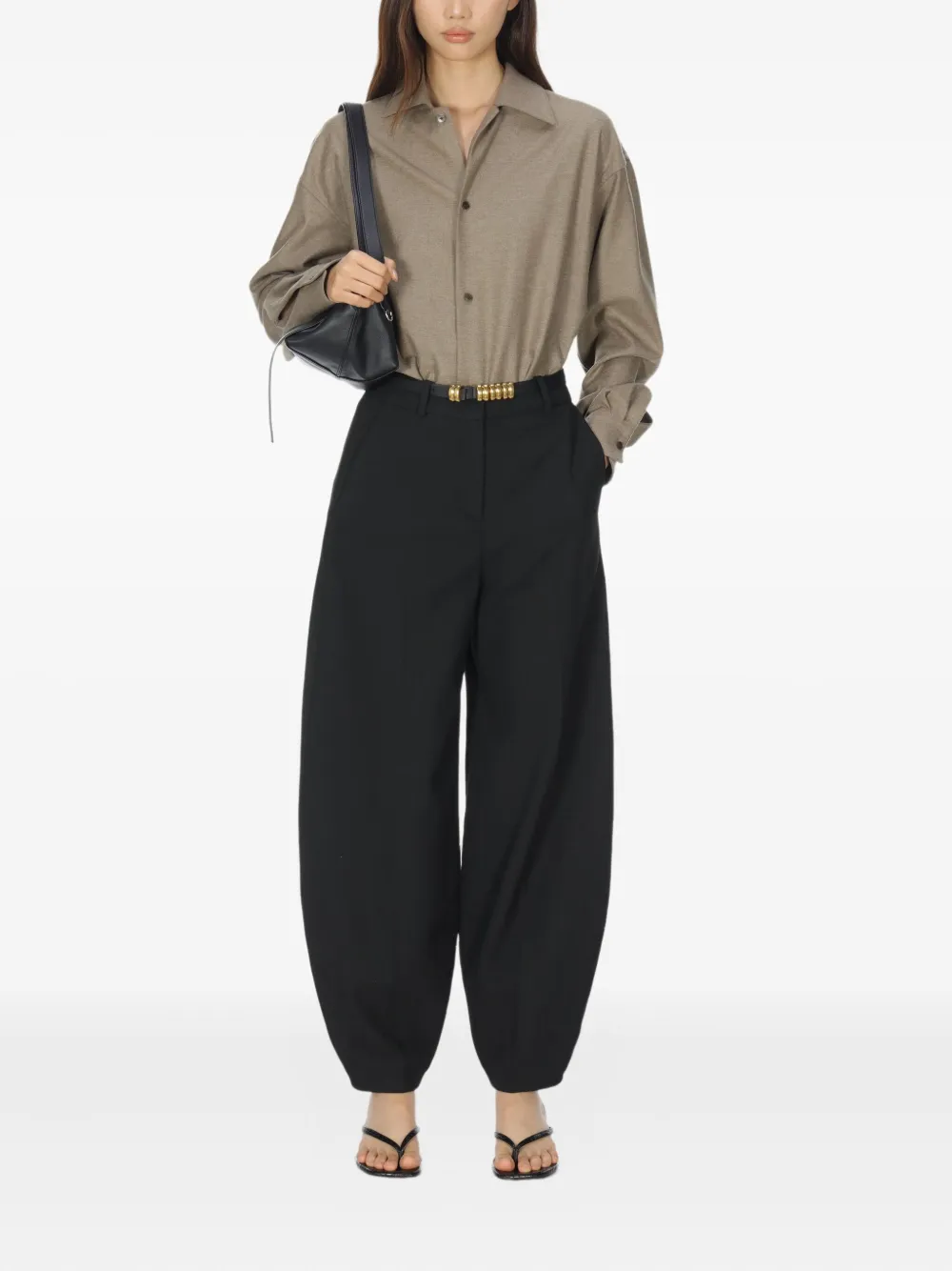By Malene Birger Charlie Trousers In Black