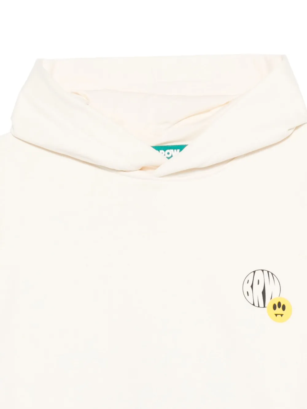 Barrow Logo-print Hoodie In White