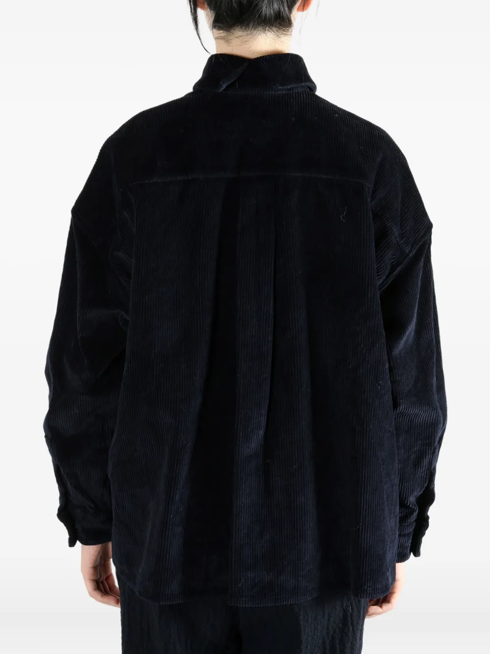 Daniela Gregis Corduroy Shirt In Blue