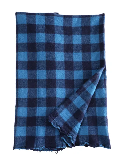 Daniela Gregis check-pattern scarf