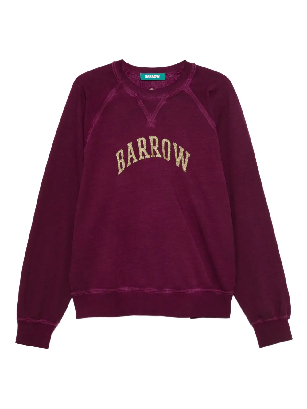 Barrow Logo-print Sweatshirt In Red