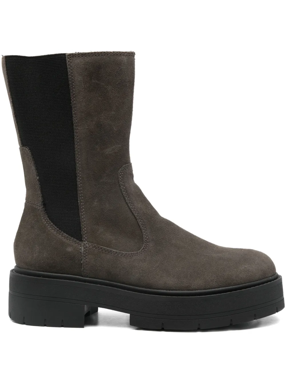 Geox platform elasticated-panel boots | Brown | Image 1