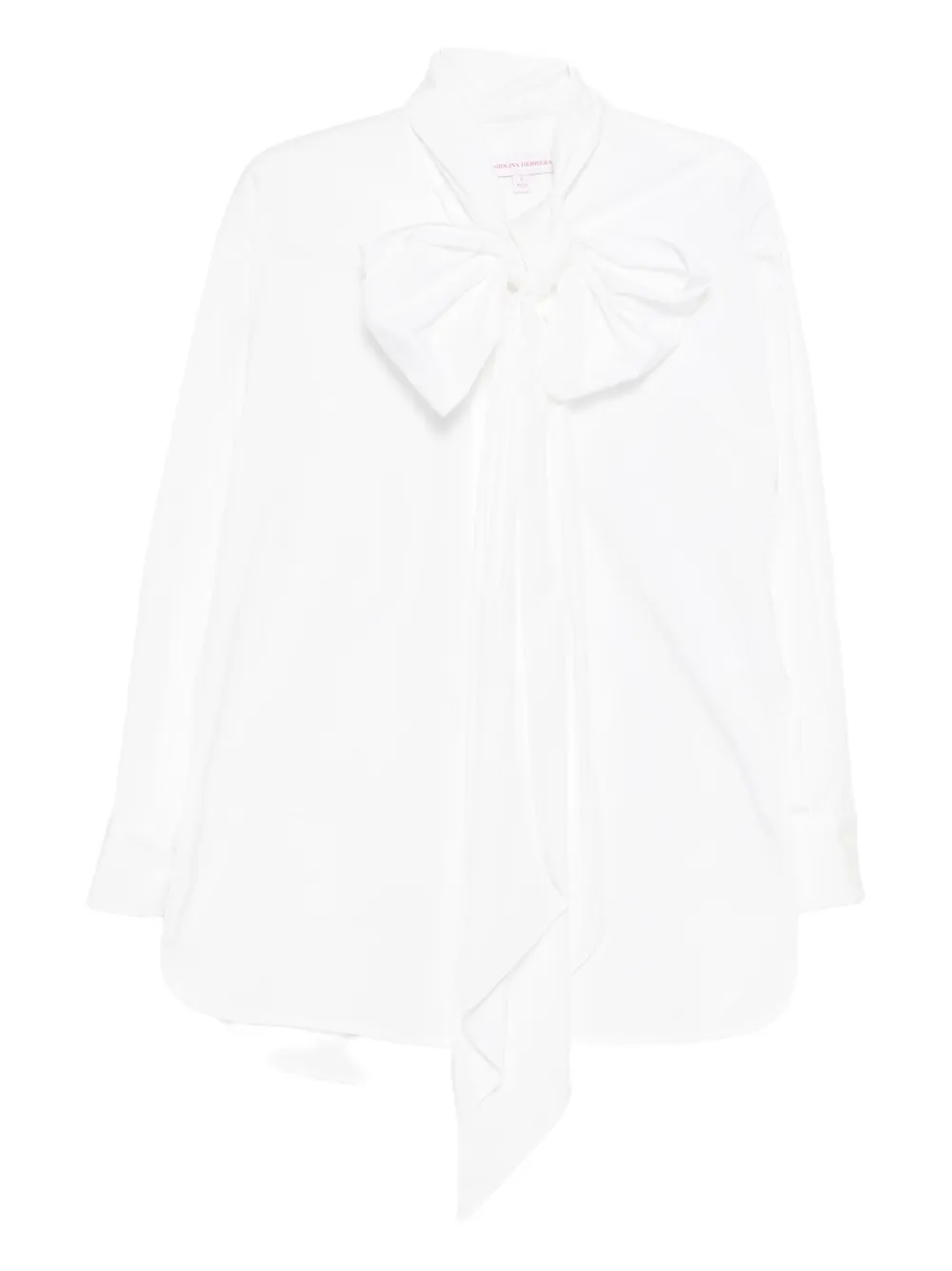 Carolina Herrera Bow-detail Blouse In White