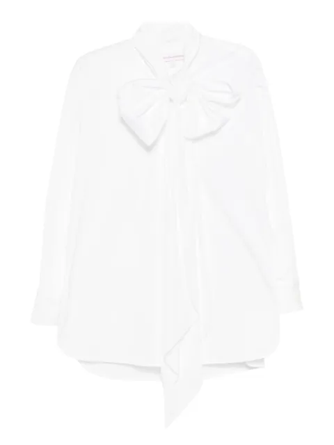 Carolina Herrera bow-detail blouse