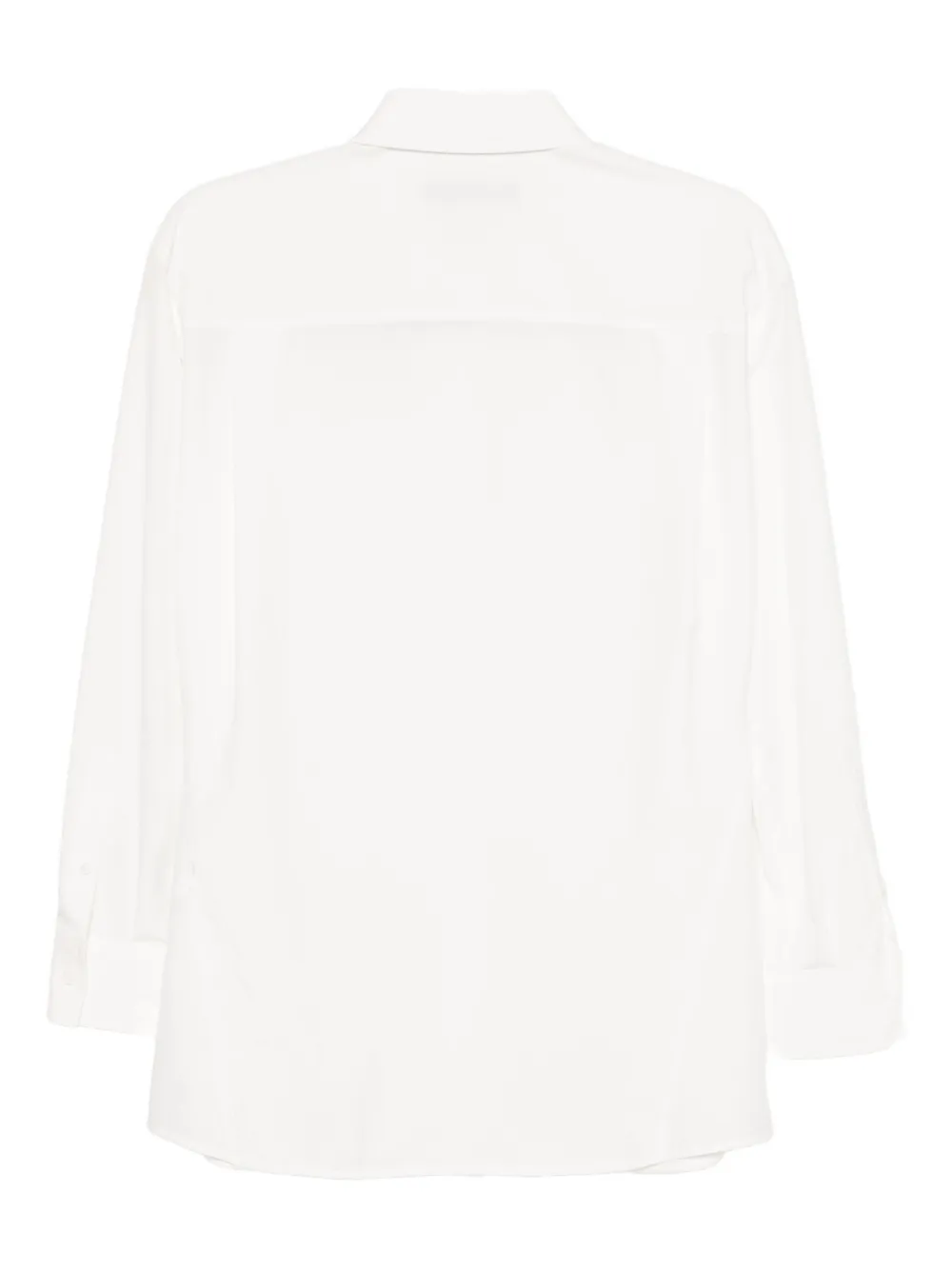 Juun.J Blouse met afneembare sjaal - Wit