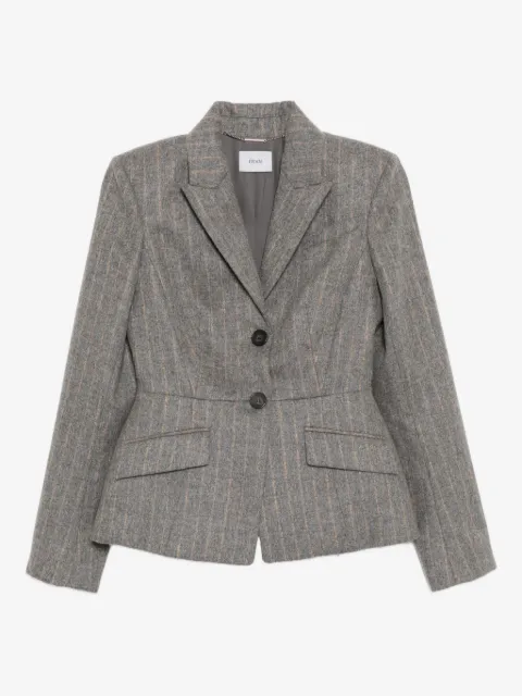 ERDEM striped single-breasted blazer