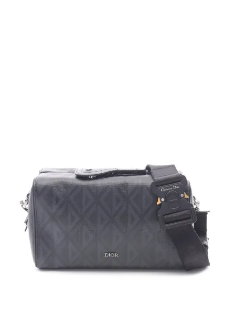 Christian Dior Pre-Owned 2021-2025 CD Diamond Coated Canvas Lingot 22 Bag crossbody bag