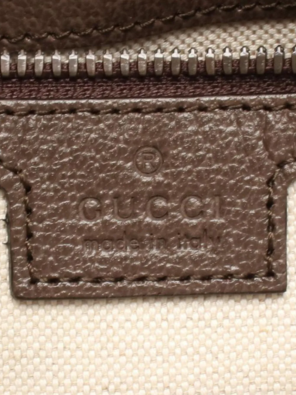 Pre-owned Gucci 2016-2025 Small Gg Supreme Web Ophidia Messenger Bag Crossbody Bag In Brown