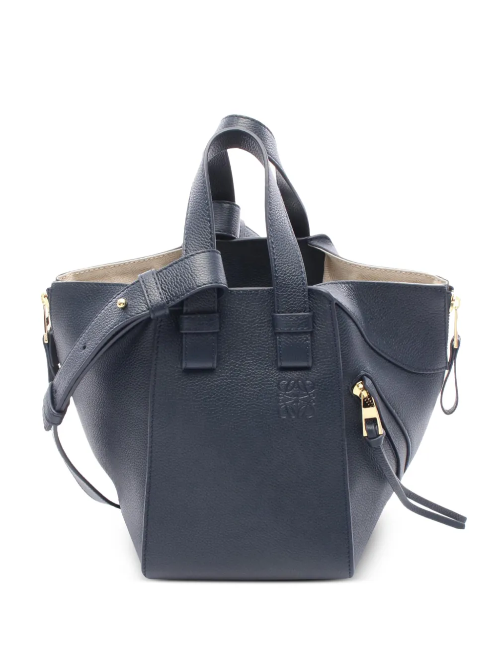 Loewe Pre-Owned 2000-2025 Soft Grained Calfskin Compact Hammock Bag Loewe Pre-Owned 2000-2025 Soft Grained Calfskin Compact Hammock Bag