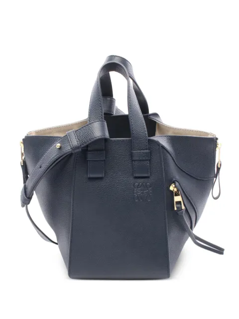 Loewe Pre-Owned 2000-2025 Soft Grained Calfskin Compact Hammock Bag satchel