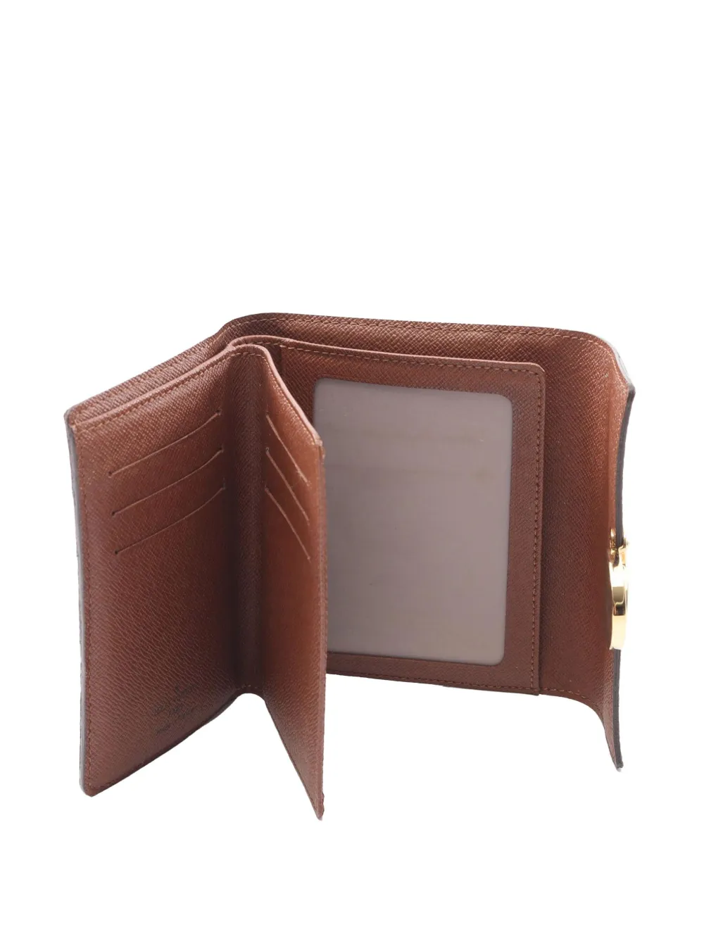 Pre-owned Louis Vuitton 2009 Monogram Koala Trifold Wallet Small Wallets In Brown