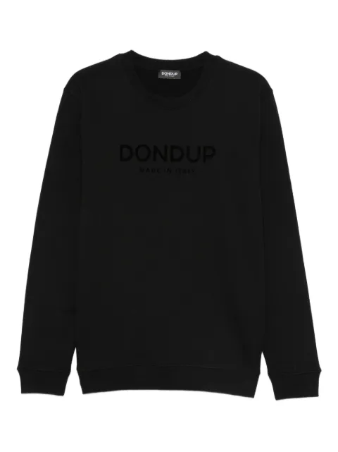 DONDUP flocked-logo sweatshirt